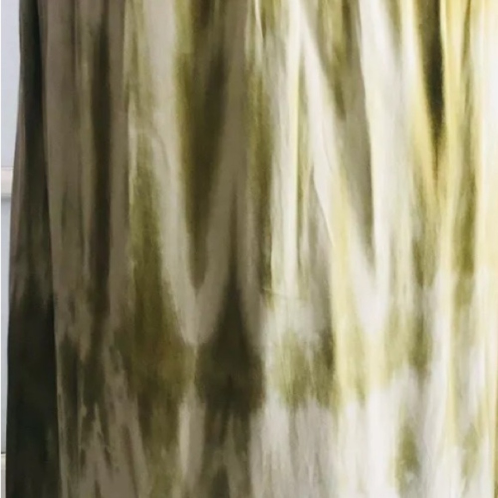 Olive Green Maxi Skirt festival
